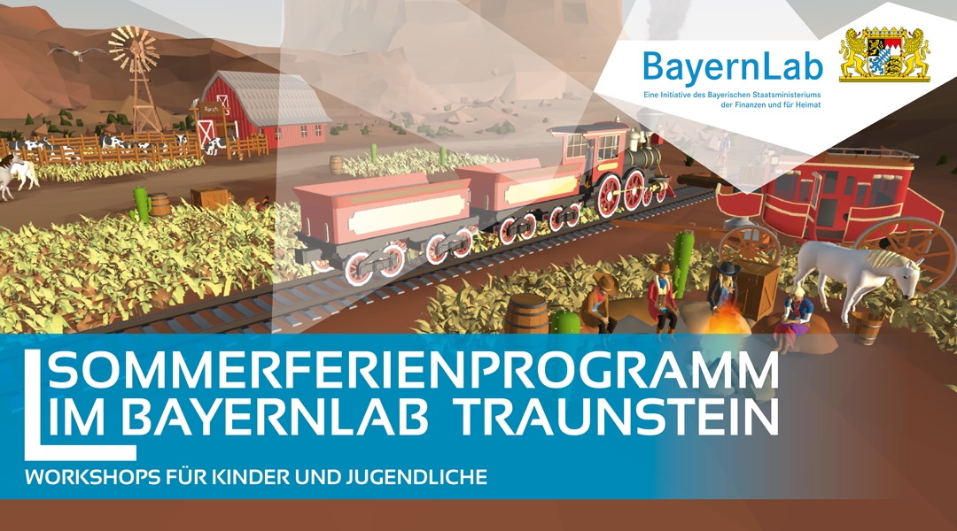 3D animierte Welt erstellt mit Delightex Im Hintergrund ist eine, mit dem Programm Delightex